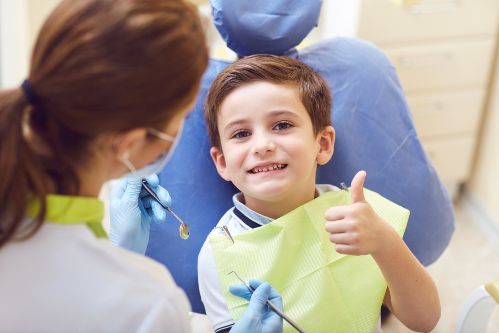 kids dental exam